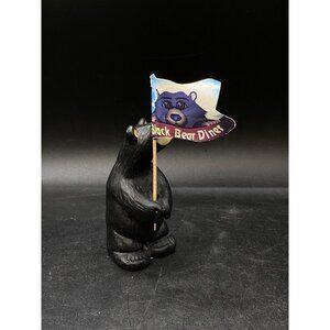 Black Bear Diner Flag Bear BEARFOOTS by Jeff Fleming Big Sky Carvers